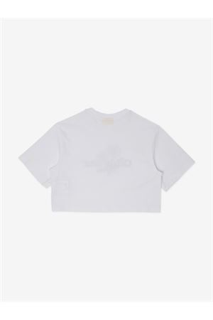 t-shirt in cotone bianco OFF WHITE KIDS | OGAA019S26JER001100